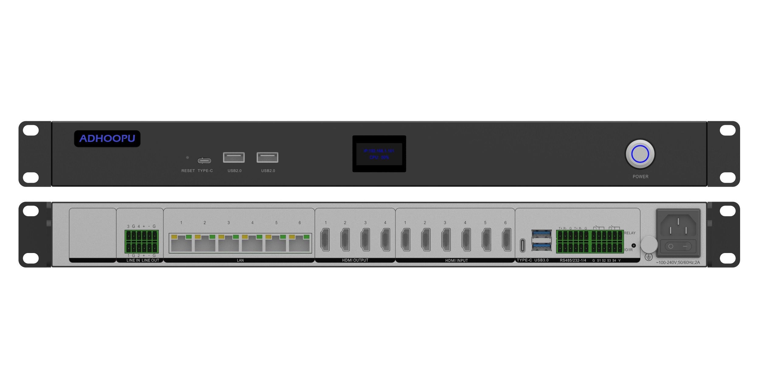 ADHOOPU Integrated Host -719L